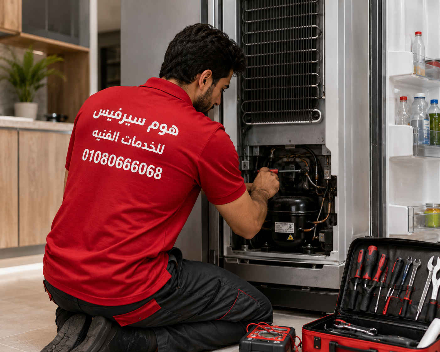 صيانة الثلاجات وأجهزة التبريد